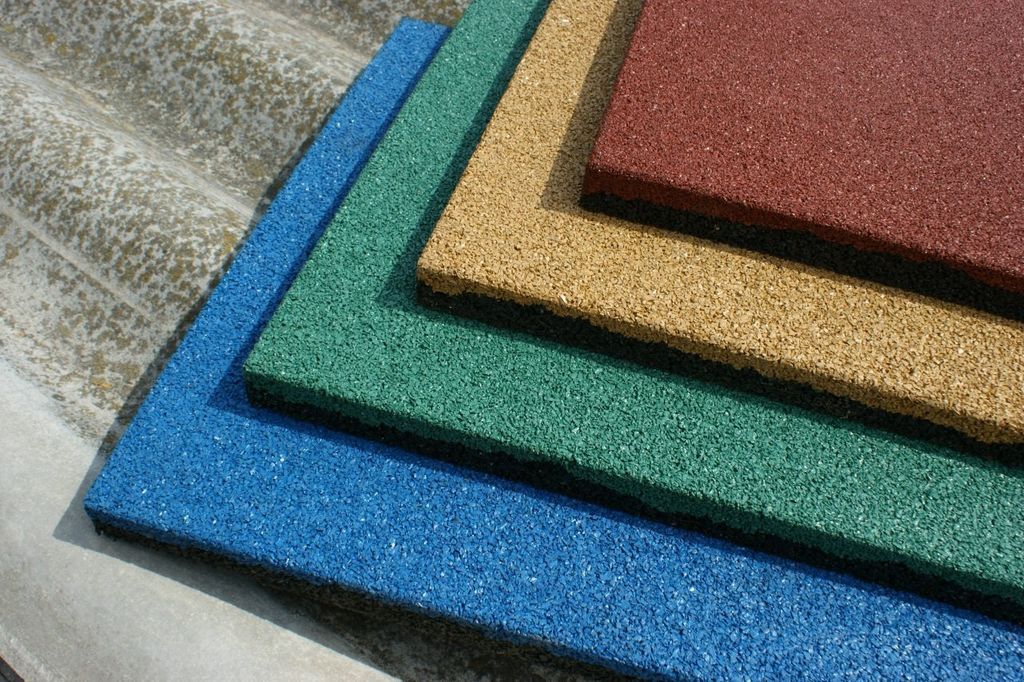 Продажа резиновой тротуарной плитки в Пушкине